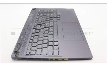 Lenovo 5CB1L56015 C-Abdeckung mit Tastatur, Russisch, Sturmgrau, Hintergrundbeleuchtung