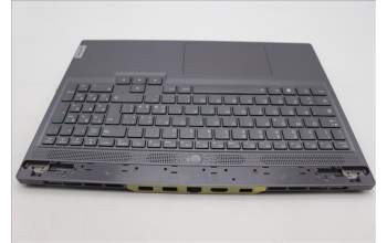 Lenovo 5CB1L56021 C-Abdeckung mit Tastatur, Italienisch, Sturmgrau, Hintergrundbeleuchtung