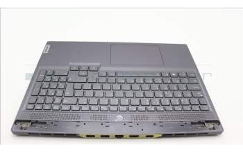 Lenovo 5CB1L56024 C-Abdeckung mit Tastatur, Portugiesisch, Sturmgrau, Hintergrundbeleuchtung