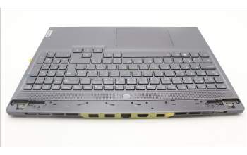 Lenovo 5CB1L56037 C-Abdeckung mit Tastatur, Tschechisch/Slowakisch, sturmgrau, Hintergrundbeleuchtung, GB
