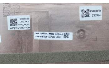 Lenovo 5CB1L57504 FRU KT4D0_D_COVER_UMA_WW_ASSY_RFID