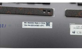 Lenovo 5CB1L57561 KT6D0_A_COVER_AL_FHD_RGB_SUB_ASSY