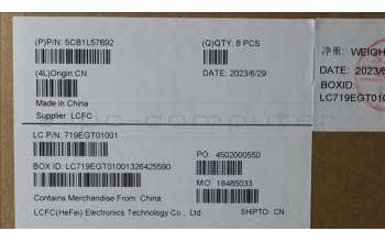 Lenovo 5CB1L57692 KE451_A_COVER_ASSY_GRAY