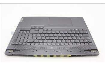 Lenovo 5CB1L58758 C-Abdeckung mit Tastatur, Englisch (GB), Schiefergrau, Hintergrundbeleuchtung