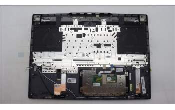 Lenovo 5CB1L60066 C-Cover with keyboard, Slovenian, Storm Grey, RGB Backlight, UK