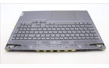 Lenovo 5CB1L60072 C-Abdeckung mit Tastatur, Ukraine, Sturmgrau, RGB-Hintergrundbeleuchtung