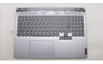 Lenovo 5CB1L60091 C-Abdeckung mit Tastatur, Skandinavien, Mineralgrau, Hintergrundbeleuchtung
