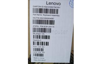 Lenovo 5CB1L60175 Tastatur inkl. Topcase ASM_ENG_H 82X3 NFPSTGY