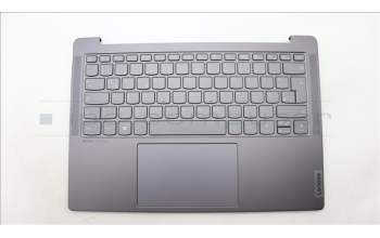 Lenovo 5CB1L60180 C-Abdeckung mit Tastatur, Deutsch, Sturmgrau, Ohne_Fingerabdruckscanner
