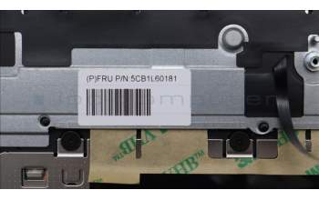 Lenovo 5CB1L60181 C-Abdeckung mit Tastatur, Griechisch, sturmgrau, Ohne_Fingerabdruckscanner