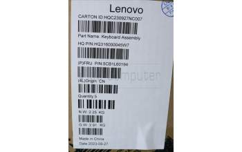 Lenovo 5CB1L60194 C-Abdeckung mit Tastatur, Spanisch, sturmgrau, Ohne_Fingerabdruckscanner