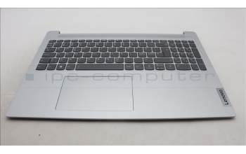 Lenovo 5CB1L66528 C-Abdeckung mit Tastatur, Skandinavien, Wolkengrau, Hintergrundbeleuchtung, Ohne_Fingerabdruckscanner