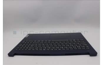 Lenovo 5CB1L66596 C-Abdeckung mit Tastatur, Belgisch, tiefblau, Hintergrundbeleuchtung, Ohne Fingerabdruck, GB