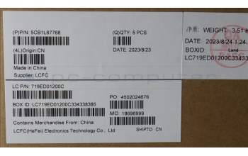 Lenovo 5CB1L67768 C-Cover with keyboard, Arabic, US