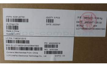 Lenovo 5CB1L67781 Tastatur inkl. Topcase ASM_HUN L83A1 TEX