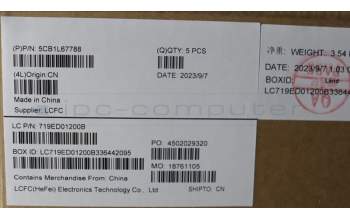 Lenovo 5CB1L67788 Tastatur inkl. Topcase ASM_POR L83A1 TEX