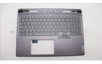 Lenovo 5CB1L67979 C-Abdeckung mit Tastatur, Belgisch, Weiße Hintergrundbel., GB
