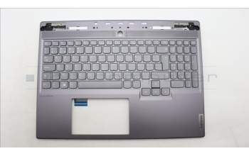 Lenovo 5CB1L68885 C-Abdeckung mit Tastatur, Belgisch, Weiße Hintergrundbel., GB