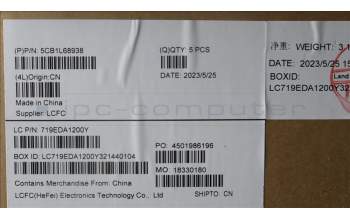 Lenovo 5CB1L68938 Tastatur inkl. Topcase ASM_EURO ENGL21J8FPSGBL