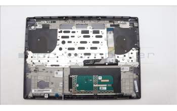 Lenovo 5CB1L68952 C-Abdeckung mit Tastatur, Skandinavien, Sturmgrau, Hintergrundbeleuchtung, Fingerabdruck