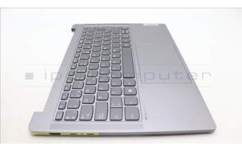 Lenovo 5CB1L72152 C-Abdeckung mit Tastatur, Spanisch, arktisgrau
