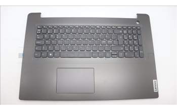 Lenovo 5CB1L74851 C-Cover with keyboard, Nordic, Iron Grey, Fingerprint, UK