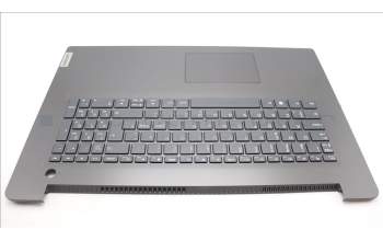 Lenovo 5CB1L74851 C-Cover with keyboard, Nordic, Iron Grey, Fingerprint, UK