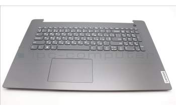 Lenovo 5CB1L79617 C-Abdeckung mit Tastatur, Ukraine, Eisengrau, Fingerabdruck