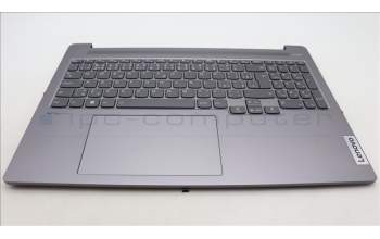 Lenovo 5CB1L79654 C-Abdeckung mit Tastatur, Tschechisch/Slowakisch, arktisgrau, GB