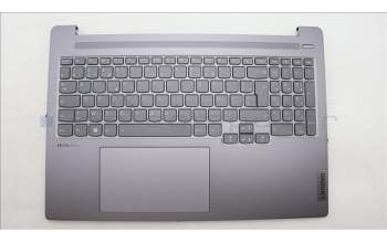 Lenovo 5CB1L79657 C-Abdeckung mit Tastatur, Französisch, arktisgrau