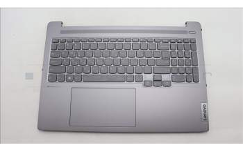 Lenovo 5CB1L79661 C-Cover with keyboard, Greek, Arctic Grey, US