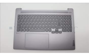 Lenovo 5CB1L79666 C-Cover with keyboard, Italian, Arctic Grey, UK