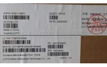 Lenovo 5CB1L79671 C-Abdeckung mit Tastatur, Portugiesisch, Arktisgrau