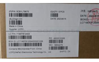 Lenovo 5CB1L79675 C-Abdeckung mit Tastatur, Schweiz, Arktisgrau