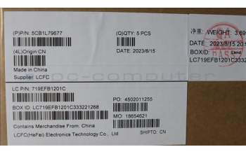 Lenovo 5CB1L79677 Tastatur inkl. Topcase ASM_THAI L83AR AG D