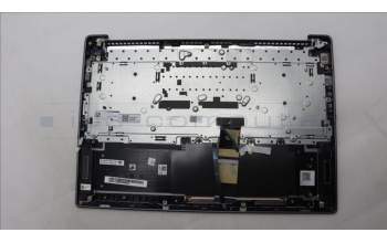 Lenovo 5CB1L79683 C-Cover with keyboard, Belgian, Arctic Grey, UK