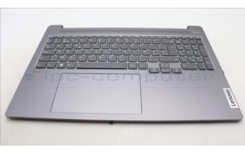 Lenovo 5CB1L79683 C-Cover with keyboard, Belgian, Arctic Grey, UK