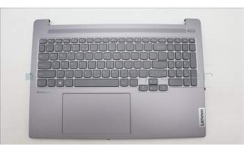Lenovo 5CB1L79688 C-Cover with keyboard,US English Euro,Arctic Grey