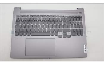 Lenovo 5CB1L79692 C-Abdeckung mit Tastatur, Deutsch, arktisgrau