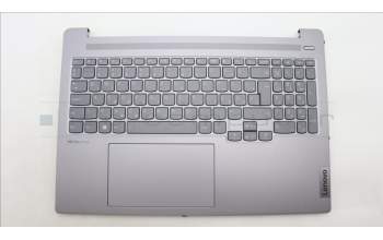 Lenovo 5CB1L79696 C-Abdeckung mit Tastatur, Ungarisch, arktisgrau