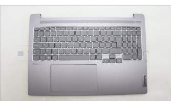 Lenovo 5CB1L79703 C-Abdeckung mit Tastatur, Portugiesisch, arktisgrau