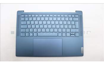 Lenovo 5CB1L80213 C-Abdeckung mit Tastatur, Italienisch, Aquamarinblau