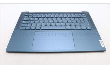 Lenovo 5CB1L80229 C-Abdeckung mit Tastatur, Spanisch, Aquamarinblau