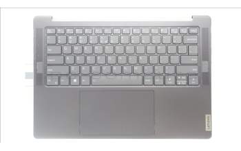 Lenovo 5CB1L80277 C-Cover with keyboard, US English Euro, Storm Grey, US