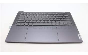 Lenovo 5CB1L80278 C-Cover with keyboard, US English Euro, Storm Grey, US