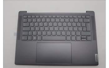 Lenovo 5CB1L80285 C-Cover with keyboard, German, Storm Grey, UK