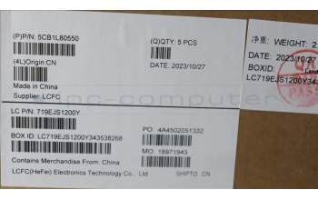 Lenovo 5CB1L80550 Tastatur inkl. Topcase spanisch L83AA MG