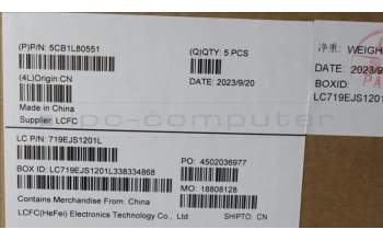 Lenovo 5CB1L80551 Tastatur inkl. Topcase schweiz L83AA MG