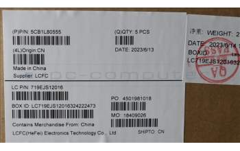 Lenovo 5CB1L80555 Tastatur inkl. Topcase ASM_UK L83AA MG
