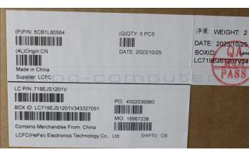 Lenovo 5CB1L80564 Tastatur inkl. Topcase ASM_EURO ENG L83AA TT